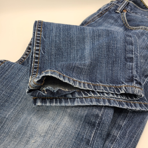 Levi's 514 Jeans / 31x32 / Dark Blue Denim - Picture 7 of 8